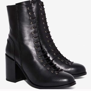 Gilly lace up boots